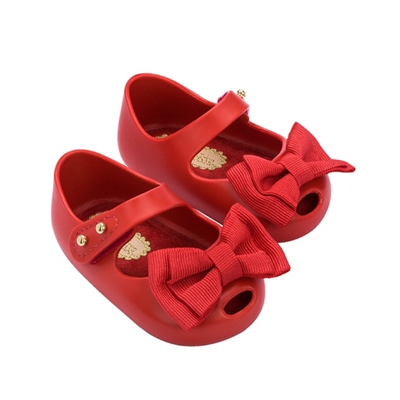 NWT MINI MELISSA My First Mini Melissa Baby Ultragirl Mary Jane Flat Size 3 - Picture 3 of 15